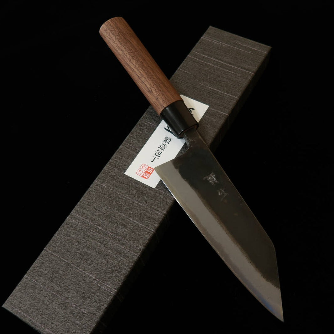 Ishizuchi Deba de Ponta Quadrada Forjada a Preto (150~180 mm)