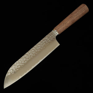 MIURA santoku VG10 martillado, mango de nogal (165 mm)