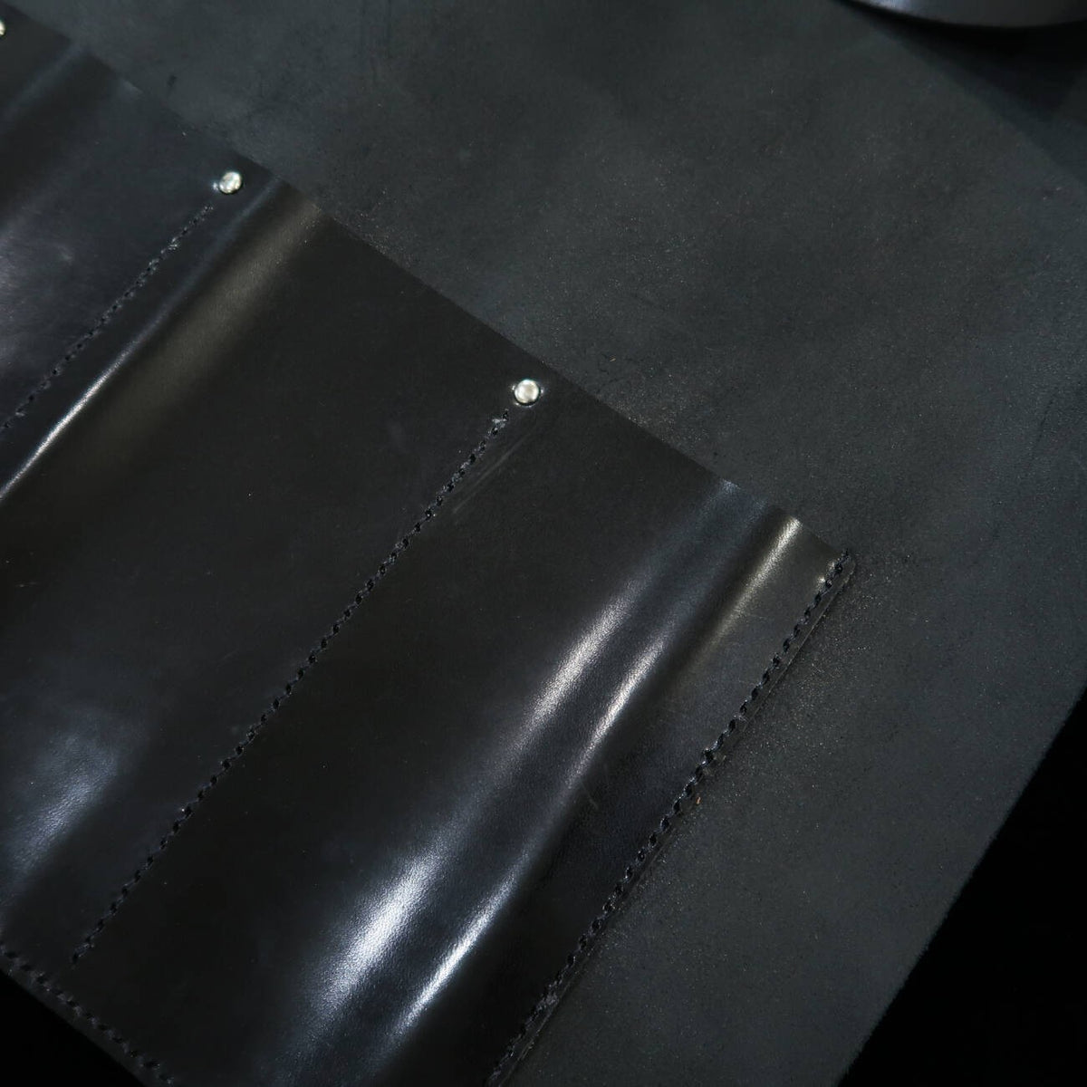 Leather Knife Roll Long Lasteing Leather 4 Colors 4P (Bordeaux/Brown/Navy/Black)