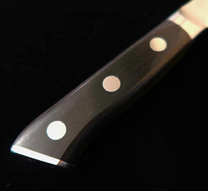 [New Standard] ZANMAI MCUSTA Classic 3 Damascus Santoku, Black (180mm)