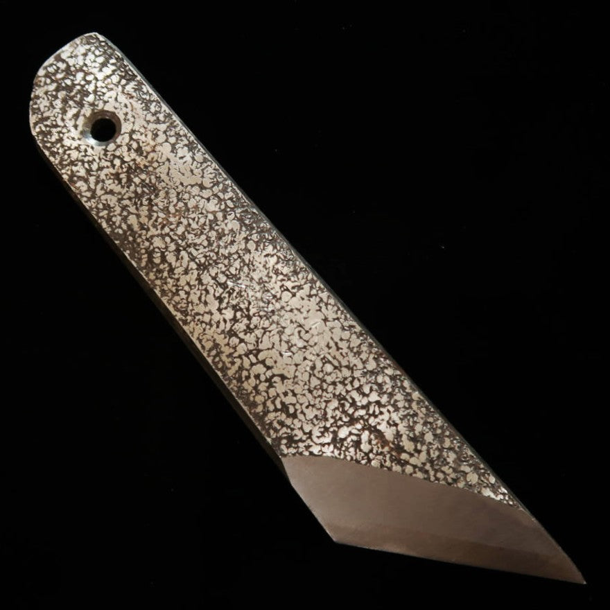 MIURA Unagi-saki Tipo Osaka Acero Blanco No.2 Martillado (55mm)