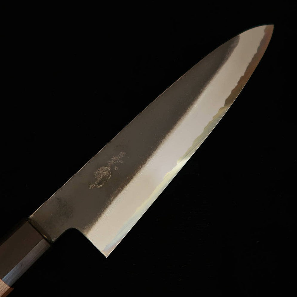景清KAGEKIYO 牛刀 青紙二号 黒打ち ウォルナット柄（210mm）