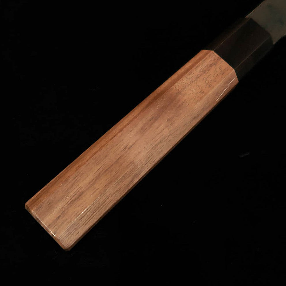 KAGEKIYO Kagekiyo gyuto, acier Aogami n°2, finition kuro-uchi, manche en noyer (210 mm)
