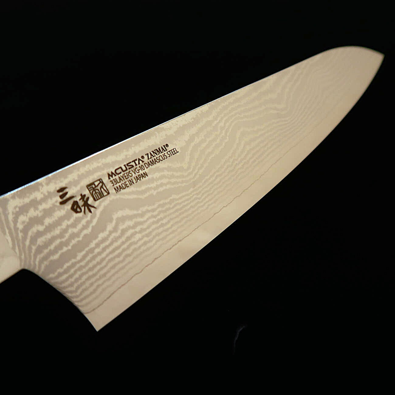 [Nouveau standard] Couteau de chef (Gyuto) ZANMAI Classic 3 Damas en Corian par MCUSTA (180/210/240 mm)