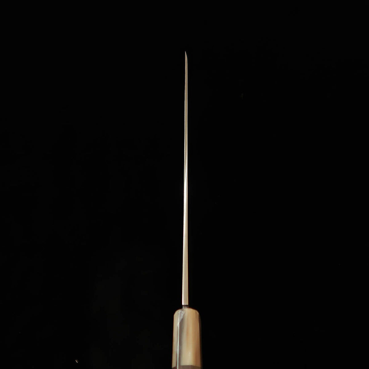 SUISIN Miwa Ikeda Aogami No.2 Takohiki Ponta Arredondada Forjada Cabo Octogonal em Ébano com Bainha de Magnólia (270mm)