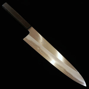 KAGEKIYO Acier Gin-san n°3 Gyuto Manche laqué octogonal (210/240 mm)