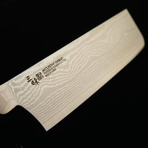[New Standard] ZANMAI MCUSTA ZANMAI Classic 3 Damascus Nakiri Corian (165mm)