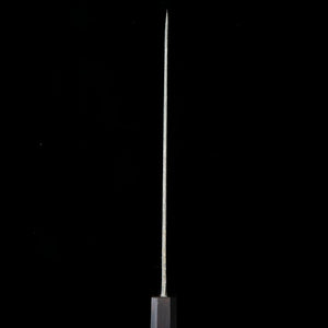 MIURA Itadaki Gyuto acier blanc n°2, finition kuro-uchi, manche bubinga (240 mm)