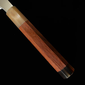 Miura佩 MIURA Obidama Kiritsuke Yanagiba pour gauchers Acier Gin-3 Finition miroir Manche en bois de karin brésilien (300mm)