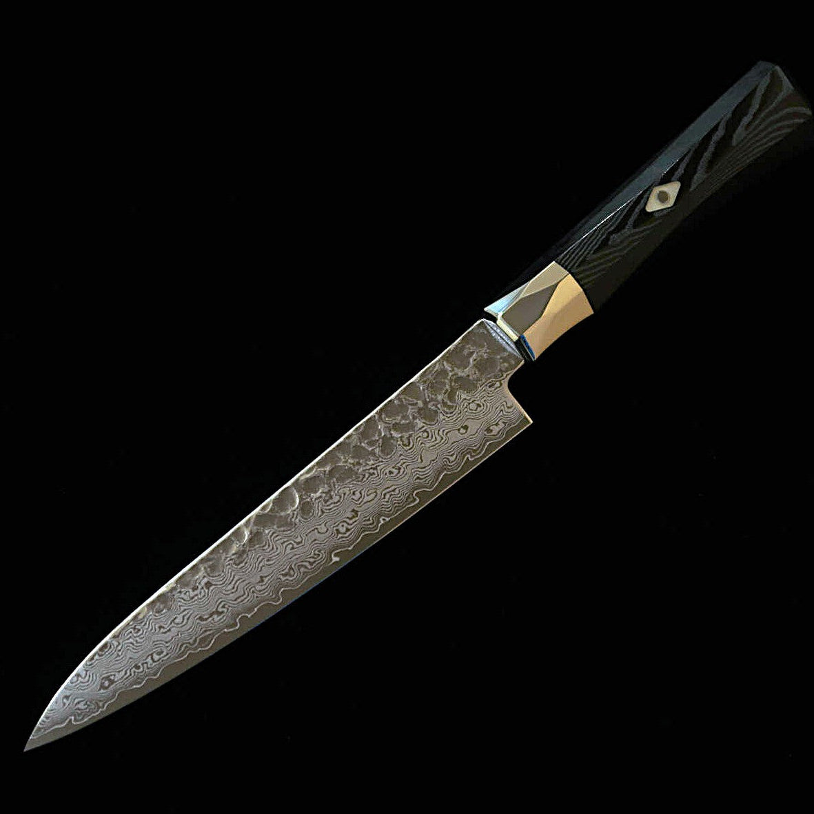 [Novo padrão] MCUSTA ZANMAI – Supreme 3, martelada, Petty preta (90/110/150 mm)