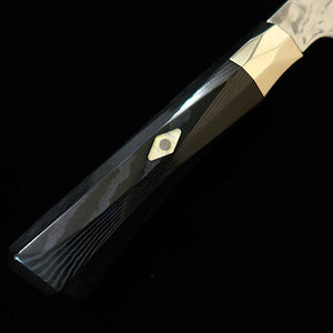 【Novo padrão】MCUSTA ZANMAI Supreme 3 martelado Santoku preto (180 mm)