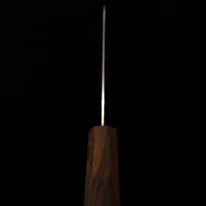 HATSUKOKORO Taka Santoku VG10, martelé, damas, manche monobloc en ébène (170 mm)