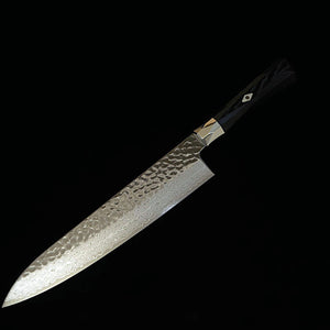 [Nouvelle référence] MCUSTA ZANMAI Supreme III martelé Gyuto noir (180–240 mm)