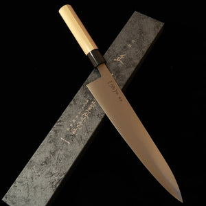 Masamoto Souhonten – Hon-Kasumi, aço Shirogami nº2, Gyuto japonês (240/270 mm)
