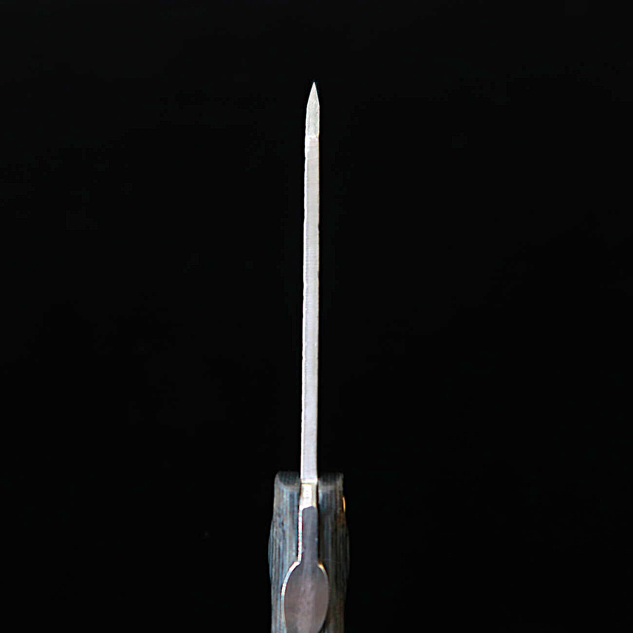 肥後守HIGONOKAMI 【HALL HAUS コラボ】 VG10 鎚目 16層ダマスカス 強化合板柄（70mm）