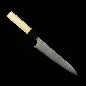 昌景MASAKAGE 霜 ペティ 白紙二号 ダマスカス 朴八角柄 （150ｍｍ）