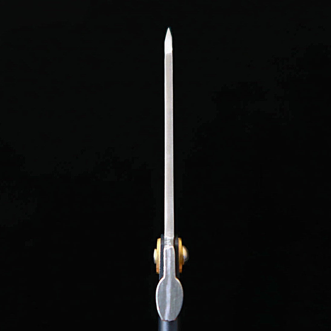 肥後守HIGONOKAMI 【HALL HAUS コラボ】 VG10 黒染め 真鍮柄（70mm）