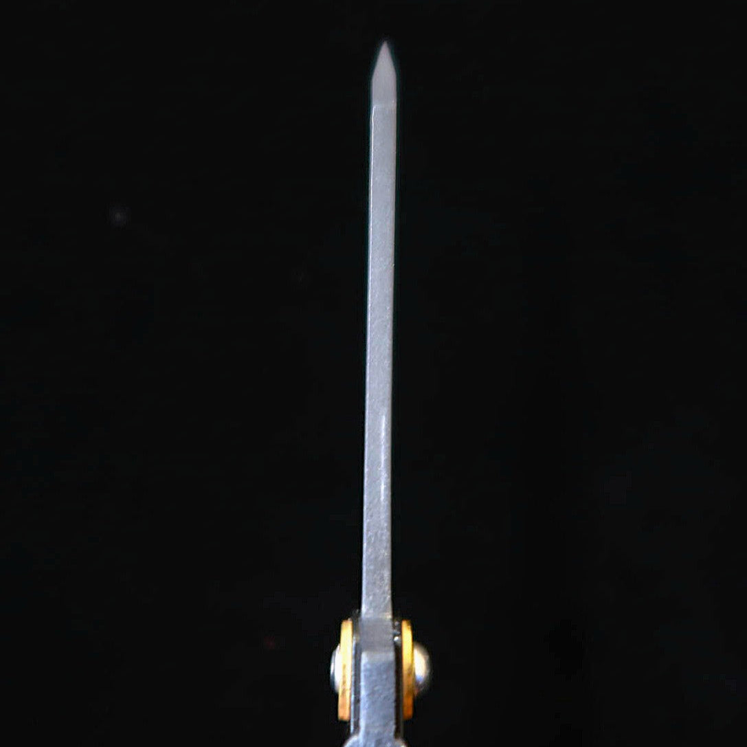 肥後守HIGONOKAMI ALL BLACK 青紙割込 （mm）