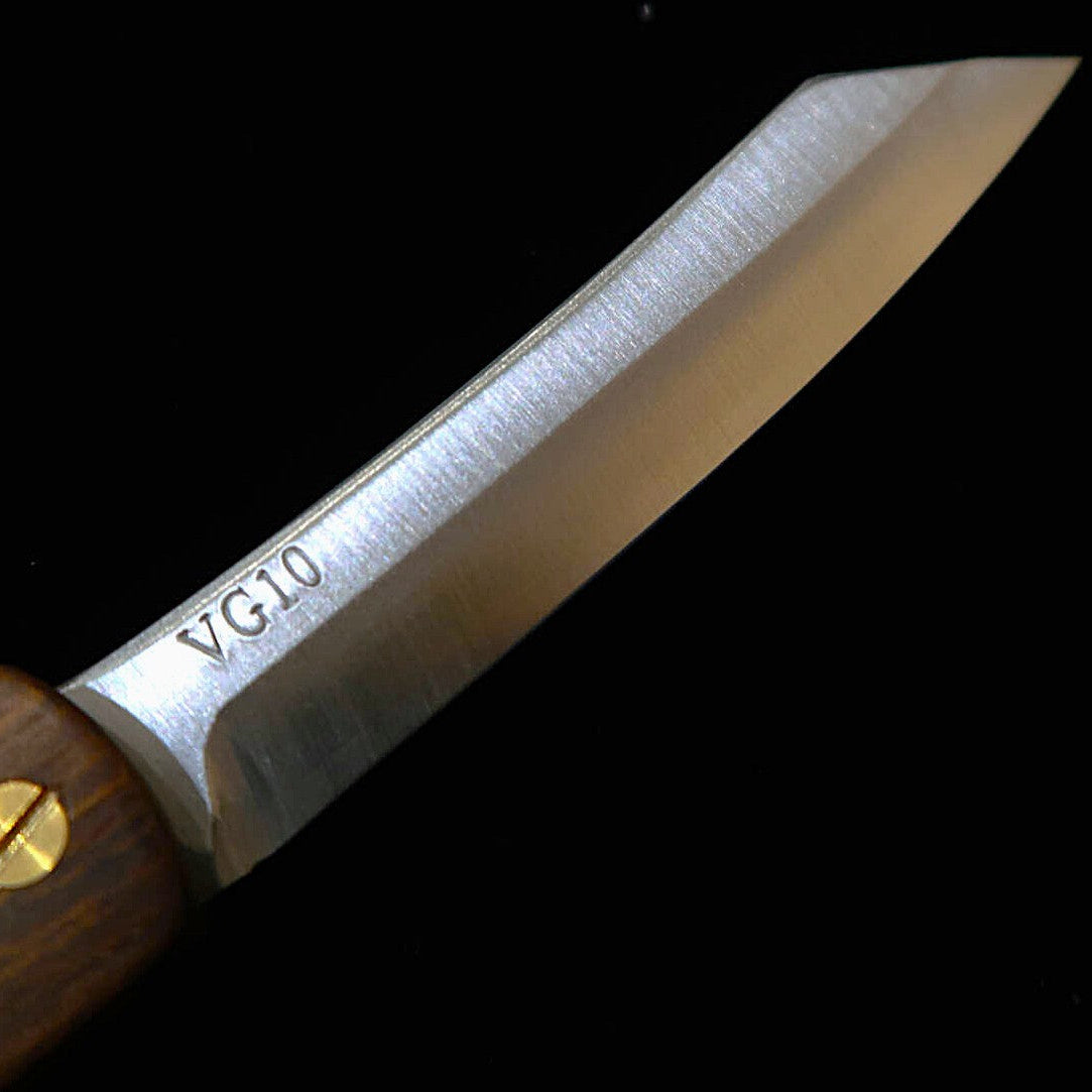 肥後守HIGONOKAMI 【Woodyシリーズ】VG10 鉄刀木柄 （70mm）