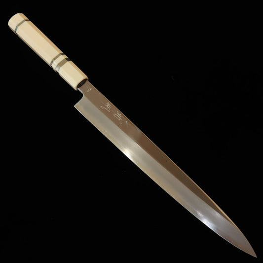三浦佩MIURAObidama 柳刃 VG10 鏡面 コーリアンハンドル（270/300mm）