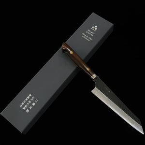 Nigara Hamono NIGARA Honesuki SG2 finition noire martelée, manche en bois de fer (170mm)