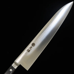 MIURA Miura gyuto acero al carbono japonés, mango de laminado negro (210‑360 mm)