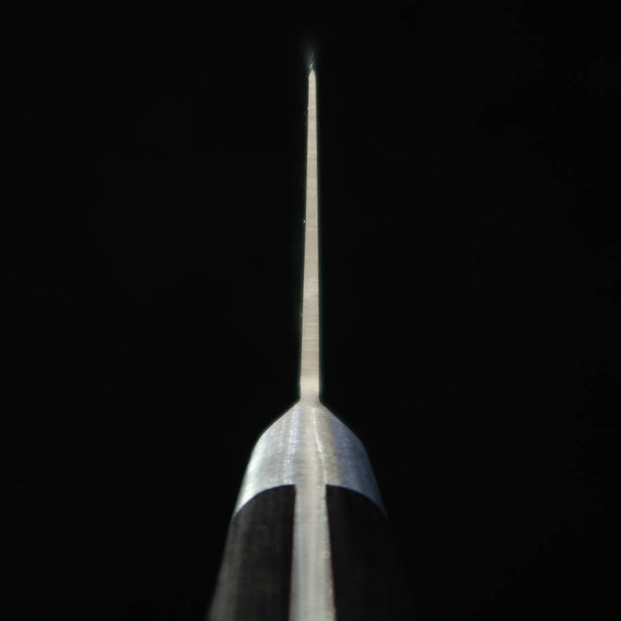 MIURA Miura gyuto acero al carbono japonés, mango de laminado negro (210‑360 mm)