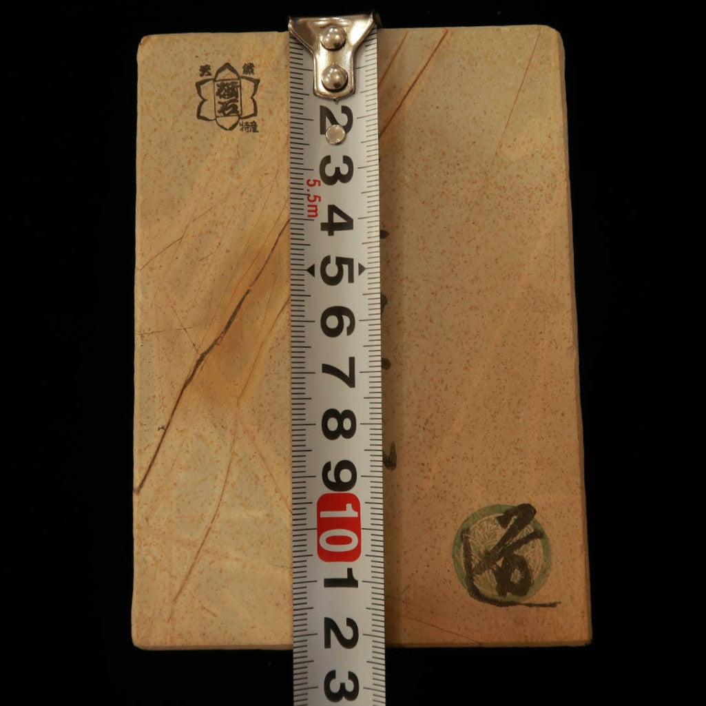 天然砥石 馬路山 レザー型 巣板 A 89×124×17mm