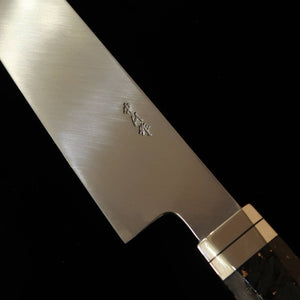 Miura佩 MIURA Obidama Sakimaru Yanagiba VG10, acabado espejo, mango de fibra de carbono (300 mm)