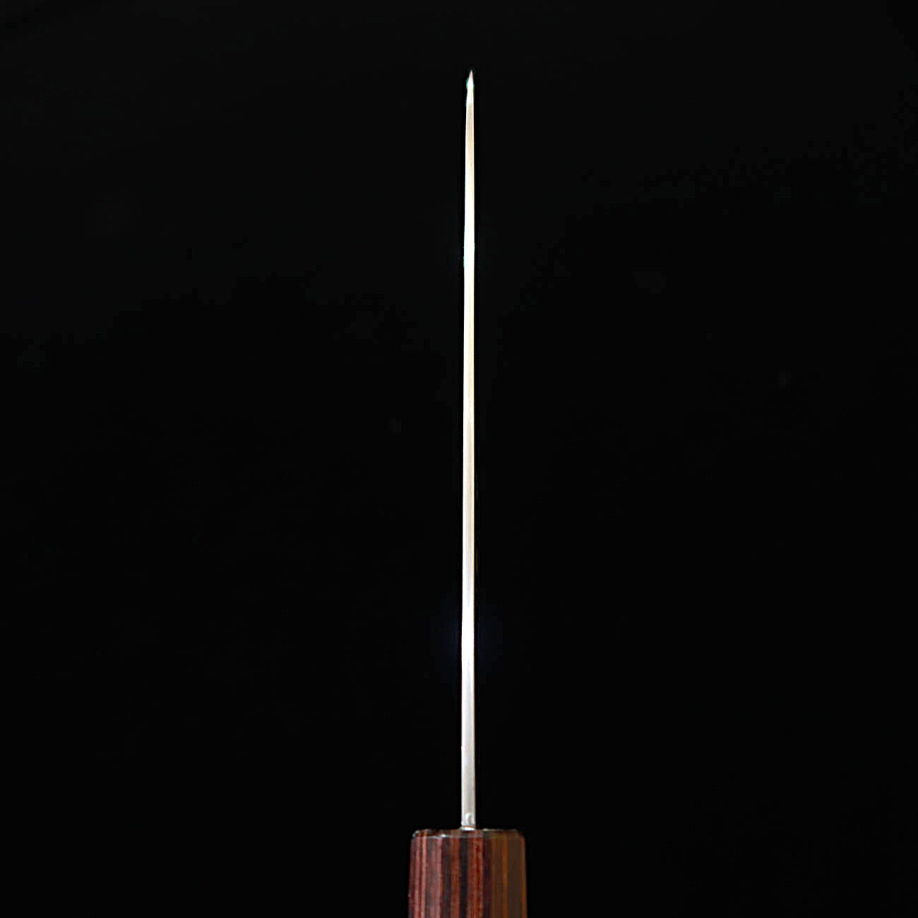 Couteau d'office MIURA, acier Aogami Super, finition polie (Migaki), manche octogonal en bois de Keyaki (Zelkova), 135 mm
