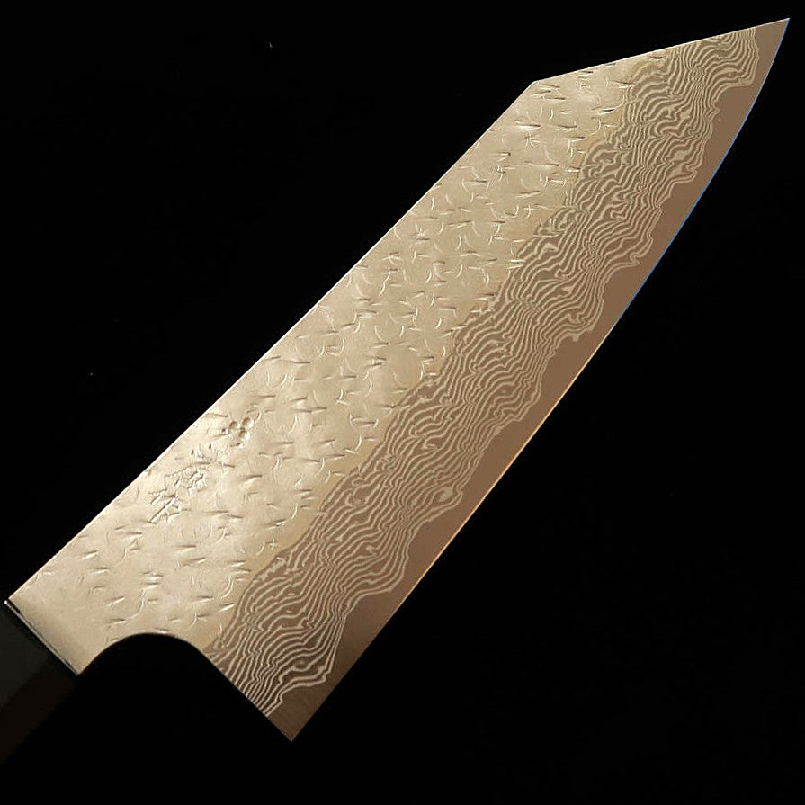 NIGARA Bunka SPG STRIX Hammered Damascus Rosewood Handle (180mm) 