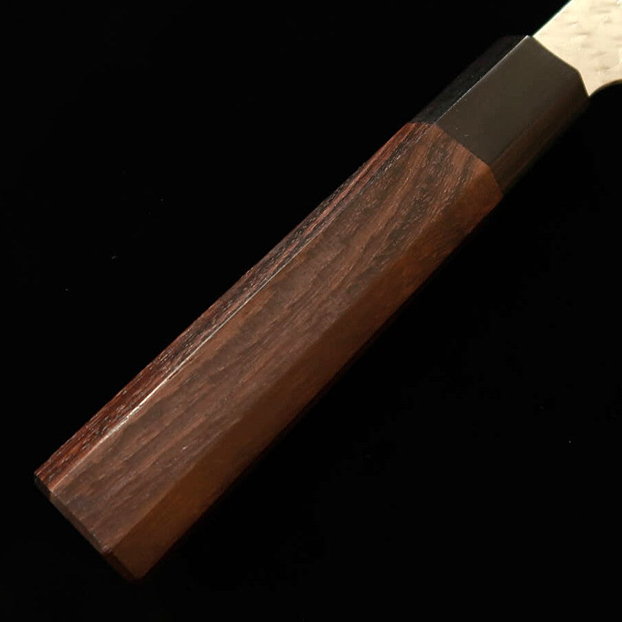 NIGARA Bunka SPG STRIX Hammered Damascus Rosewood Handle (180mm) 