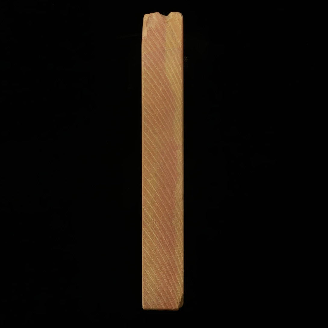 Pedra de Amolar Natural Umajimayama Tipo 60 Rara Vermelho-Amarronzada Excelente 71×193×27mm