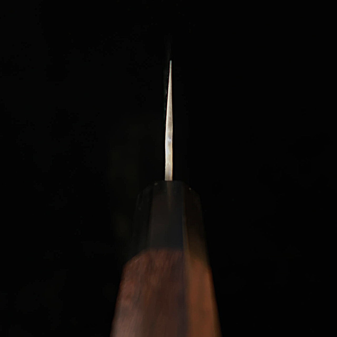 NIGARA Bunka SPG STRIX Hammered Damascus Rosewood Handle (180mm) 