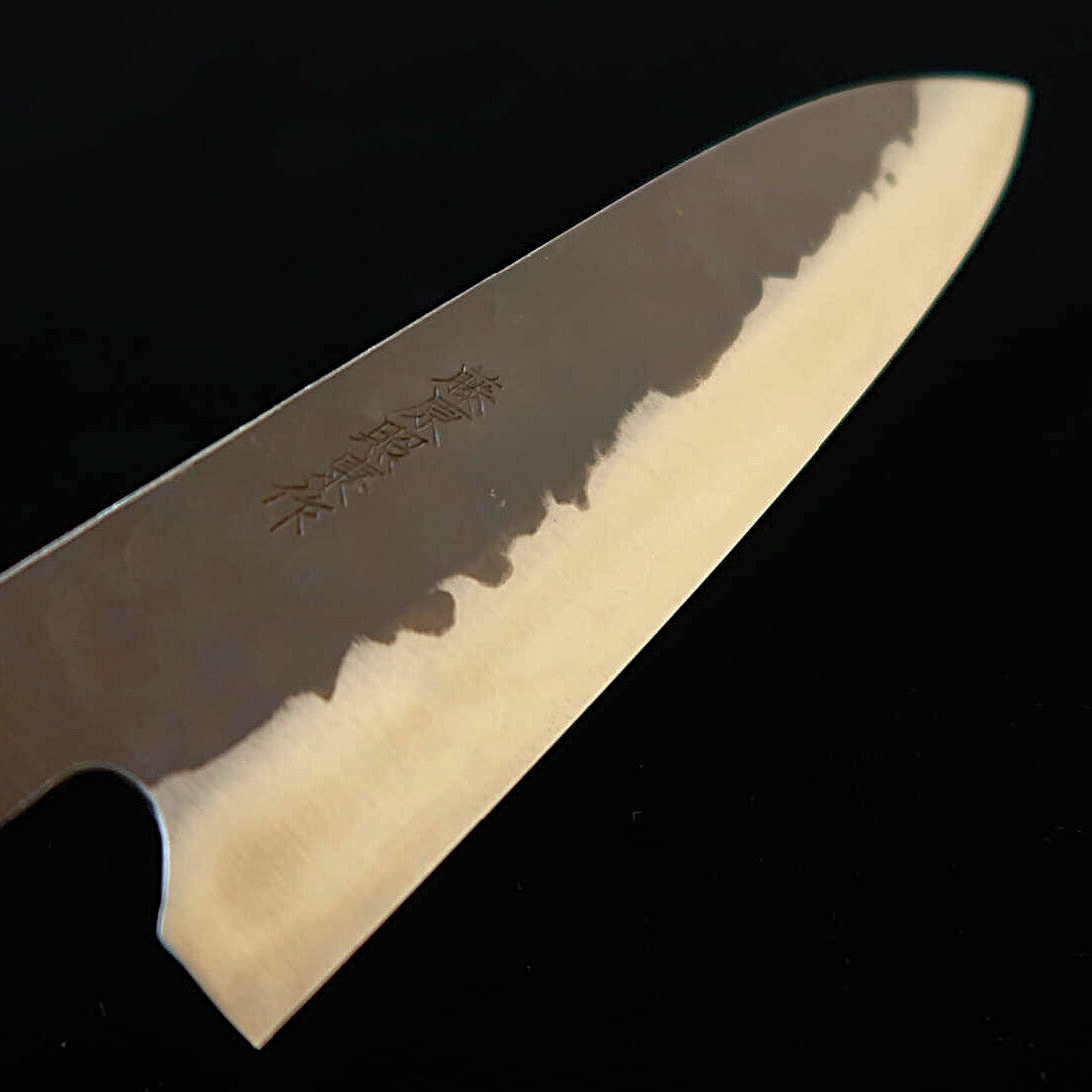 Teruyasu Fujiwara FUJIWARA TERUYASU Denke no Hōtō Gyuto Aogami Super con protector para dedos (180 mm)