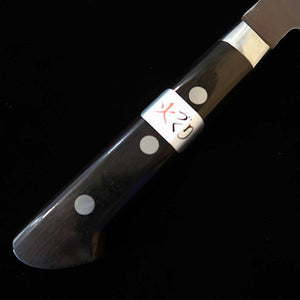 Teruyasu Fujiwara FUJIWARA TERUYASU Denke no Hōtō Gyuto Aogami Super con protector para dedos (180 mm)