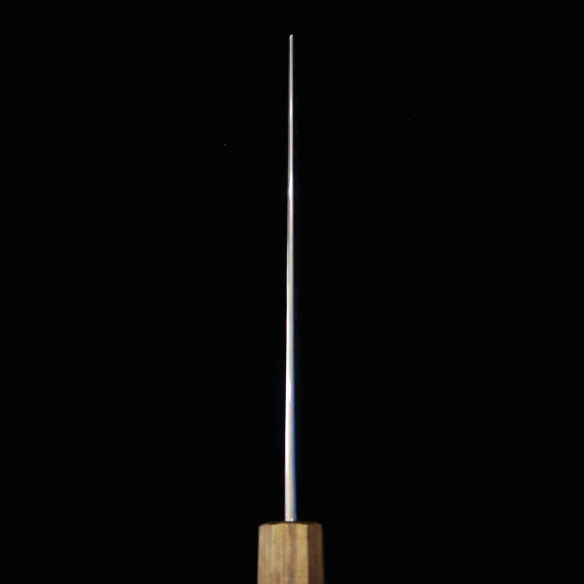 刃道HADO 墨 菜切 白紙二号 黒打ち 樫拭漆黒柄 （165ｍｍ）