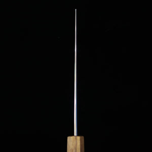刃道HADO 墨 菜切 白紙二号 黒打ち 樫拭漆黒柄 （165ｍｍ）