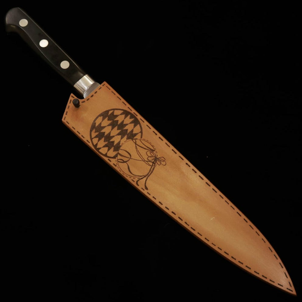 SUISIN Gyuto, Japanese Steel with Magnolia Sheath -Water Balloon- (180mm)