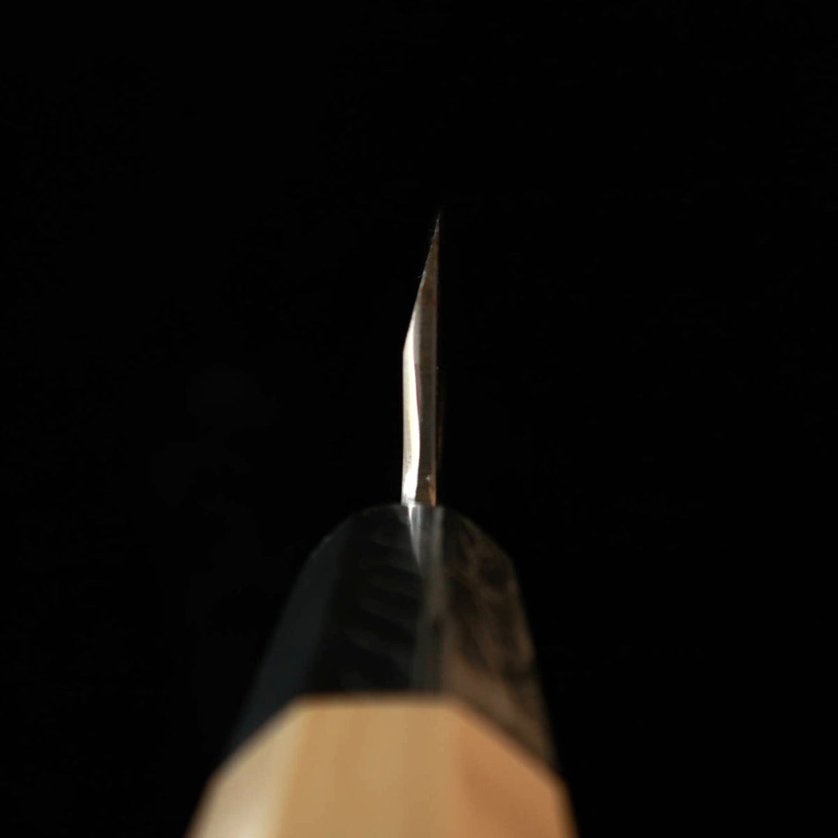 SUISIN by Kenji Togashi, Onite Busshin, Deba, Shirogami #2 with magnolia octagonal handle and saya (210/240mm)