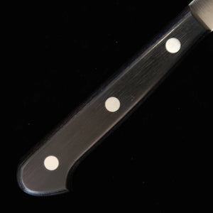 Misono MISONO Couteau pour enfants, acier au molybdène, manche en composite noir (120 mm)