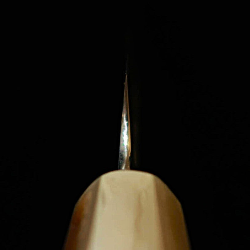 Suisin SUISIN Miwa Ikeda Aço Aogami Nº2 Fugu-hiki Forja Integral Cabo de Ébano Octogonal Bainha de Magnólia (270mm)