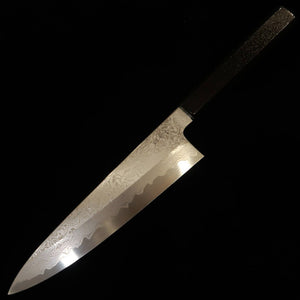 KAGEKIYO Aogami No. 1 Japanese Gyuto, Stain Clad Damascus, Flatfish Gradient Handle (210/240mm)
