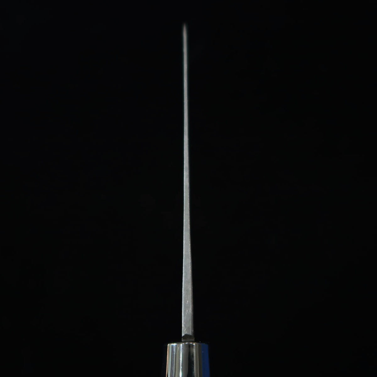 MIURA Funayuki White steel Black Finish Walnut Handle (165mm)