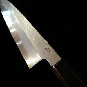 景清 KAGEKIYO 青一鋼 ダマスカス 漆黒呂 和牛刀 (210mm/240mm)