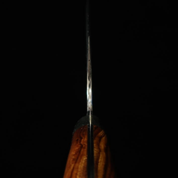 Nakiri NIGARA SG2 with Black Hammered Edges and Ironwood Handle (180mm)