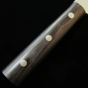 正広MASAHIRO 三徳 ステンレス 積層強化木 丸柄（165mm）