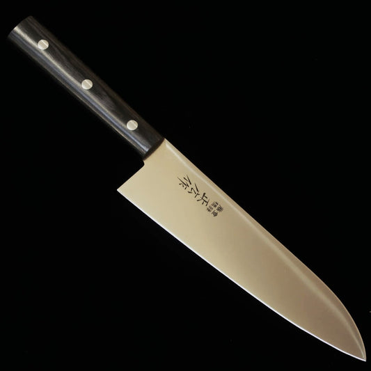 正広MASAHIRO 牛刀 剣型 ステンレス 積層強化木 丸柄（180mm）