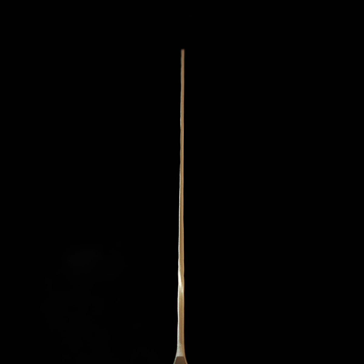 Couteau Nakiri Suzukaze, Acier Poudre Damas Martelé, Manche en Bois Lamellé Compressé (165 mm)