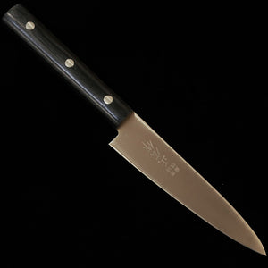 Masahiro MASAHIRO Petty inox, manche rond en bois stratifié renforcé (120 mm)